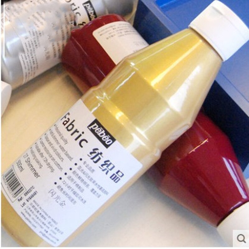 DIY hand-painted painted clothes graffiti paint textile fiber pigments gold paint waterproof