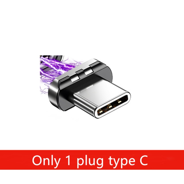 1m 1.5m magnetyczny kabel USB szybkie ładowanie dla kabla typu C magnetyczna ładowarka Hua wei nylonowy kabel tkany: tylko rodzaj C wtyczka / 1.5 m