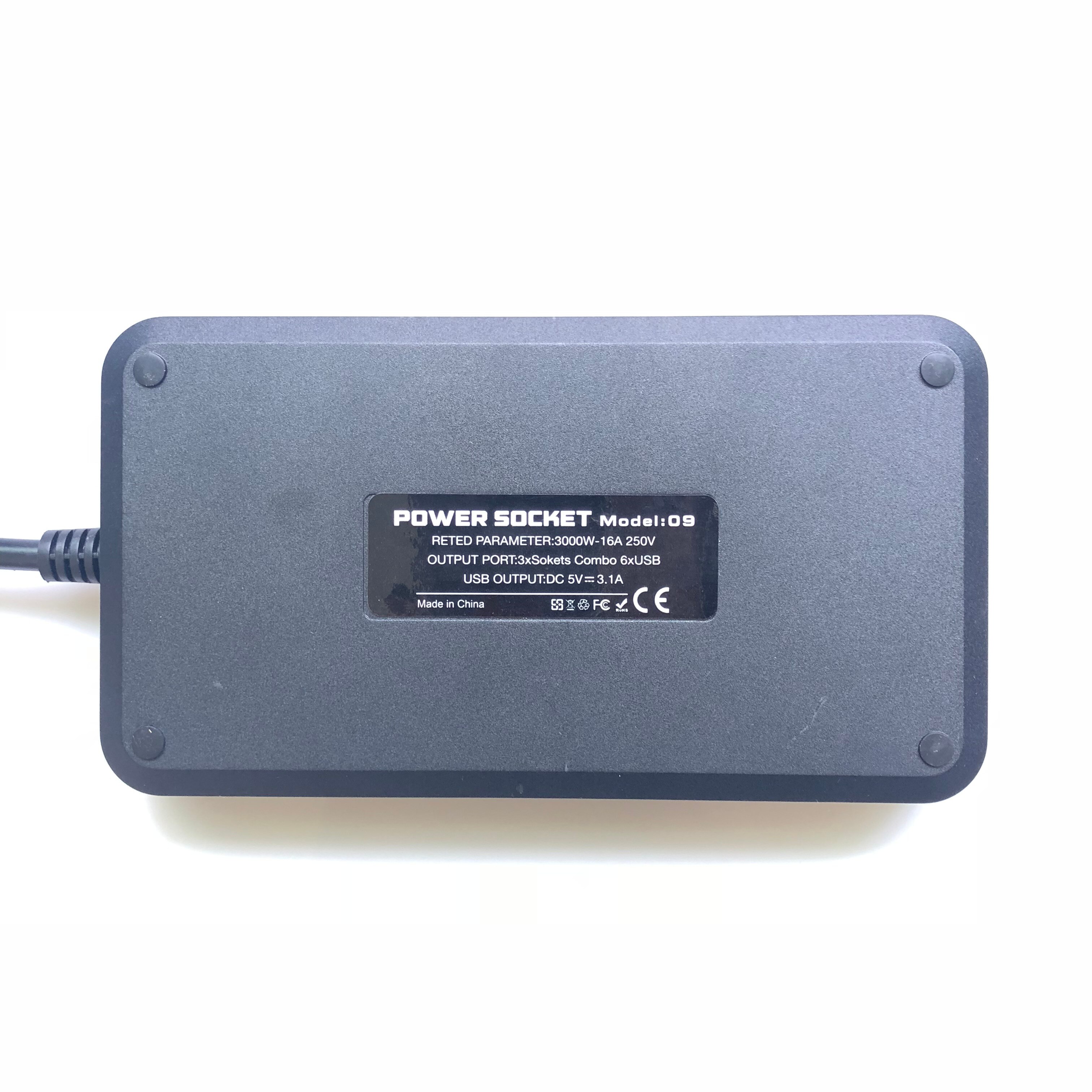 Power Strip Smart Usb Socket Adapter Surge Protector 3 Ac Universele Outlets Met Elektrische Plug Eu/Us Uk/ au Verlengsnoer 2 M