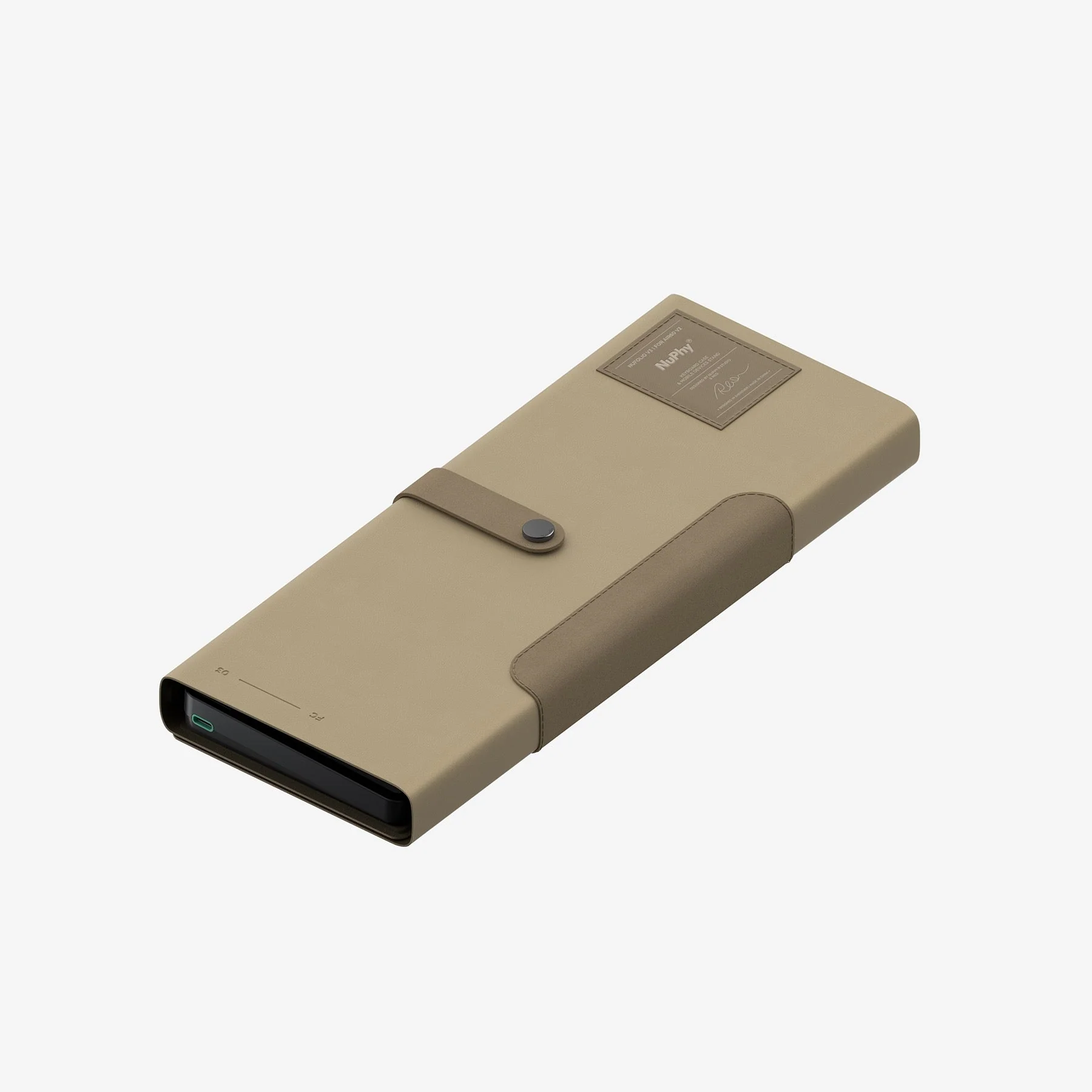 Nuphy NuFolio V3 Suit Air V2 Series Exclusive Leather Case-Yellow Nuphy Accessory For Air75 V2/Air60 V2/Air96 V2: Navy Blue / BLACK SWITCH