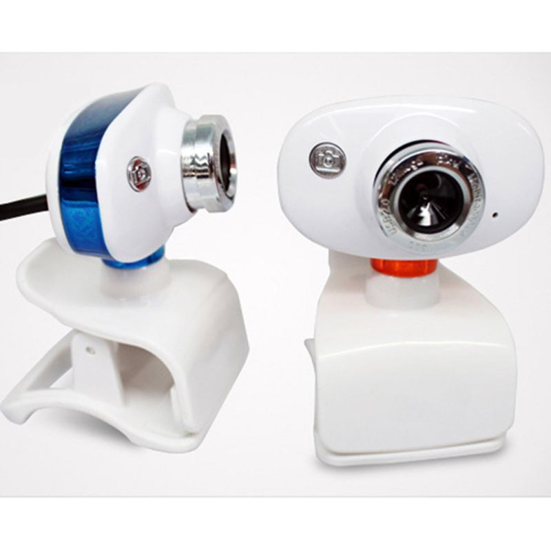 Mini Clip-On Usb Computer Camera Met Microfoon Laptop Webcam Video Zoom Thuis Fotografie Camera Lens Accessoires