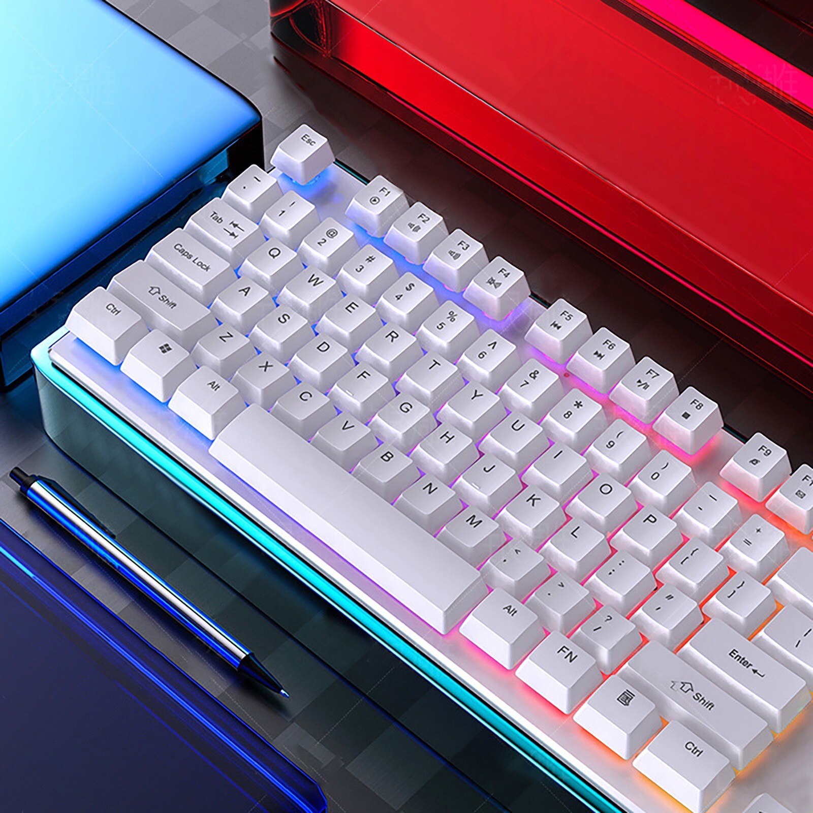 LED Backlit USB Gaming Keyboard Mechanical Keyboard For Computer Gaming Keyboards Wired