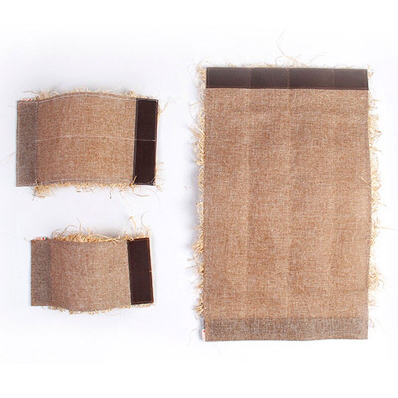 Tapis à mâcher en forme d'herbe de lapin et de Hamster, accessoire pliable en paille tissée pour Animal de compagnie, lit de maison, cochon d'inde