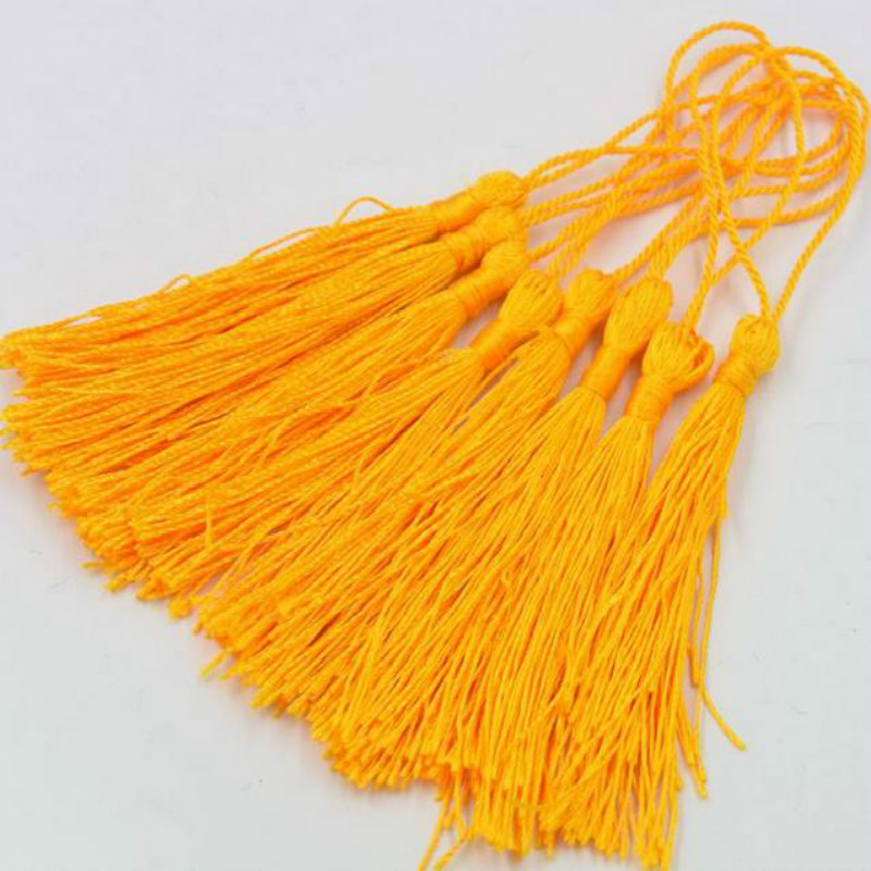 60 Stuks Kraftpapier Bladwijzer Blanco, Bonte Kwasten Kraftpapier Bladwijzers, 10 Kleuren Kwasten, voor Handgemaakte Decoratie, Cadeaudecoratie, Decoratieve Bladwijzer