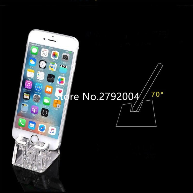 Acrylic cellphone exclusive shop display stand acrylic mobile phone stand