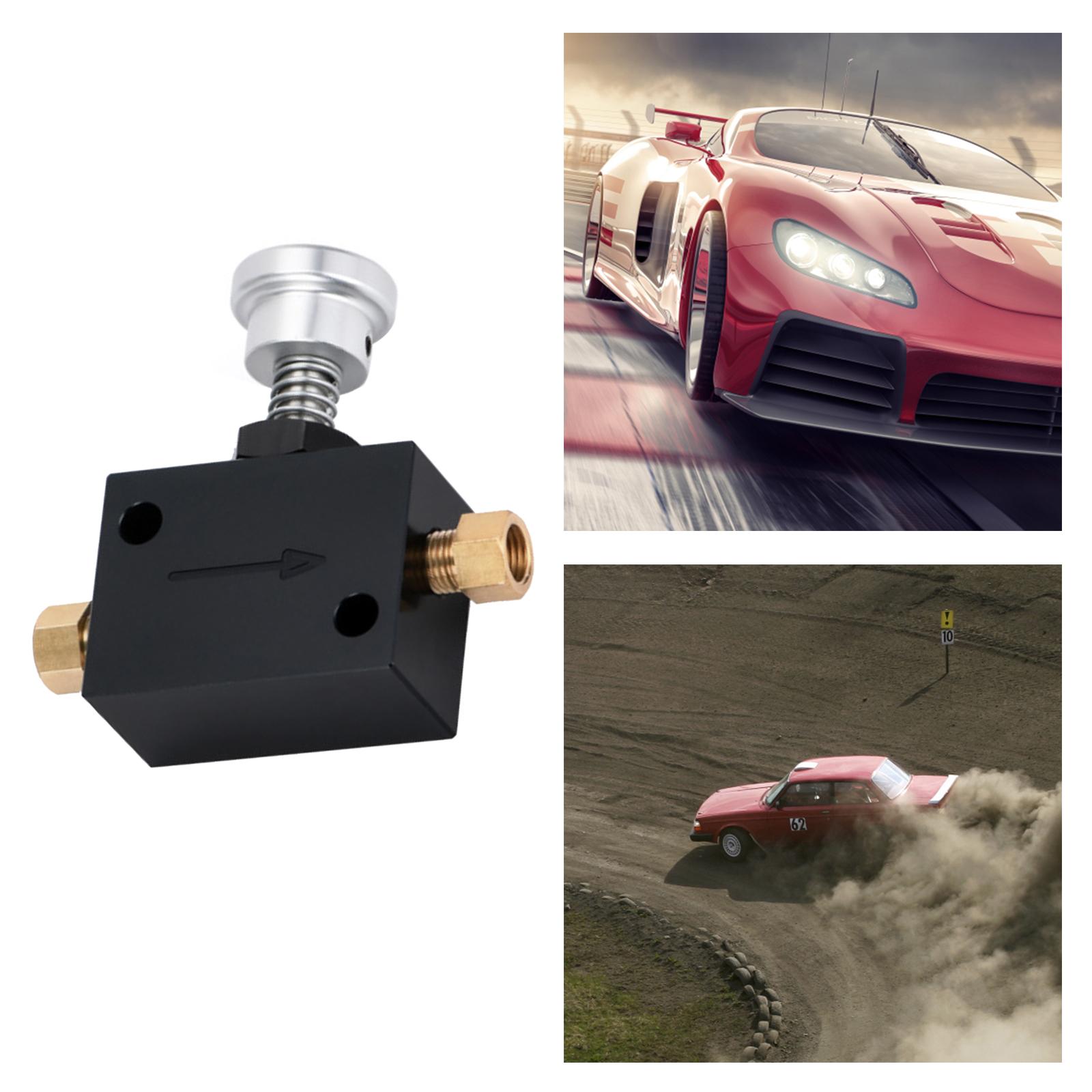 Brake Lock 1/8" NPT Automotive Hydraulic Brake Park Lock Manual Brake Line Lock for Disc or Drum Brakes Trucks Cars