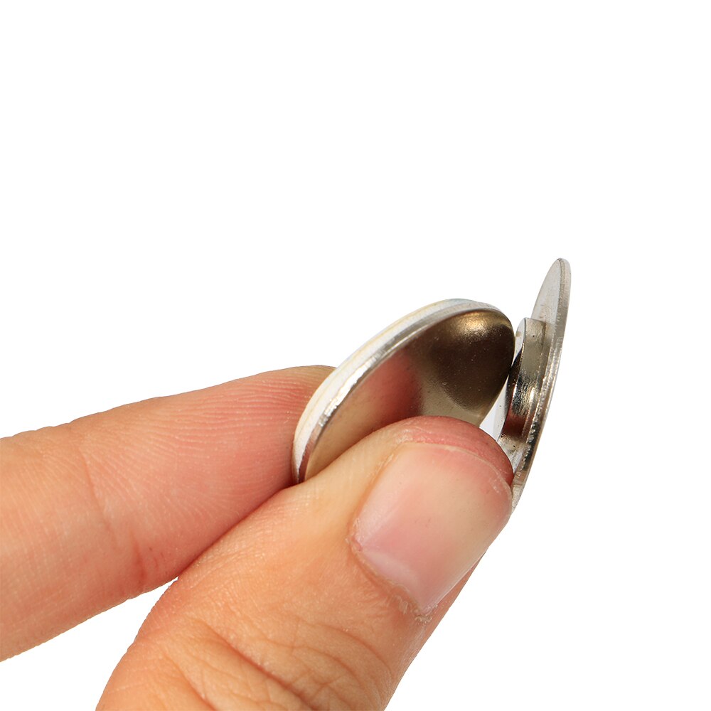 10 stk magnetiske navneskilt magnet vedlegg finner bakside selvklebende
