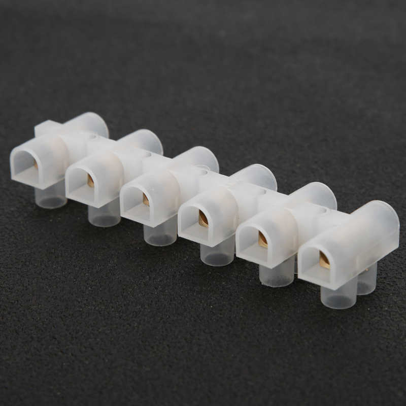Wire Connector Block Practical Fireproof Terminal Block for Large Warehouses for Hotel Housing for Household Electricity for