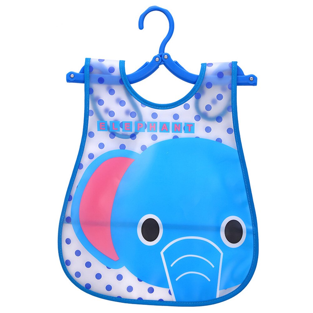 Afille Slabbers Cartoon Print Baby Spullen Plastic Waterdicht Verstelbare Baby Schort Lunch Voeden Kleding Unisex Baby Accessoires: 9