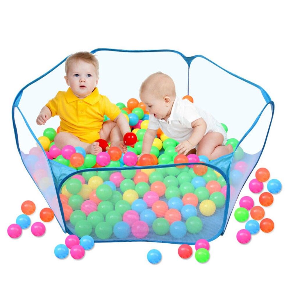 Outdoor Indoor Tragbare Falten Kinder Ozean Ball Pool Mit Tragen Tote Kind Spaß Freizeit Aktivitäten Sicherheit Schutz