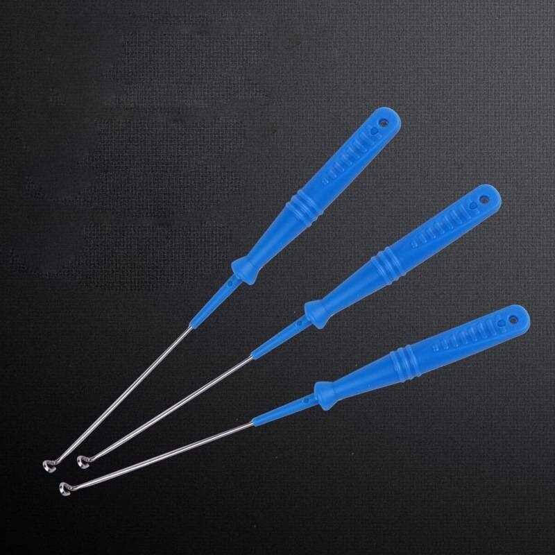 Stainless Steel Safety Extractor Tool Rapid Decoupling Anti Slip Handle Fishing Goods Safety Fishing Hook Extractor Detacher