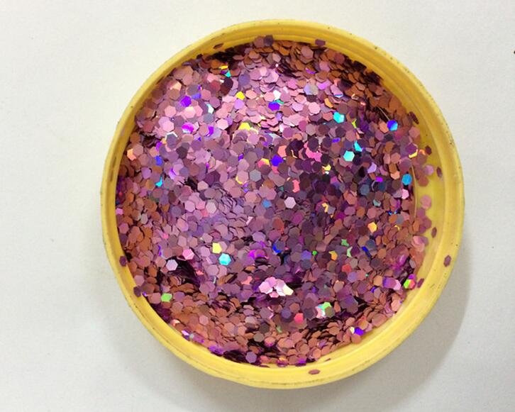 2mm Holo Roze Glitter Pailletten Paillette