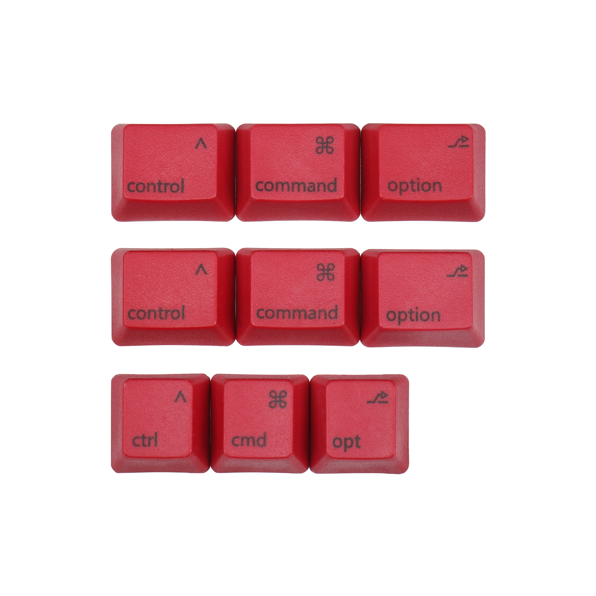 OEM Dye Sublimation Keycaps for Apple Key MAC Key Supplement Command Key Option Key Control Key Supplement /Replacement Keycapss