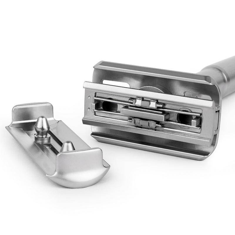 Men's Razor 5-Layer Razor Box Shaving Razor Blade Straight Razor Blade Shaving Beard Box Men's Face Replaceable Head