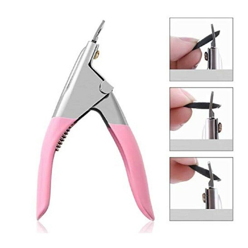 Manicure U-Shaped Tool Word Scissors Acrylic Nail Scissors False Nail Clipper Manicure Tools Clip Tool