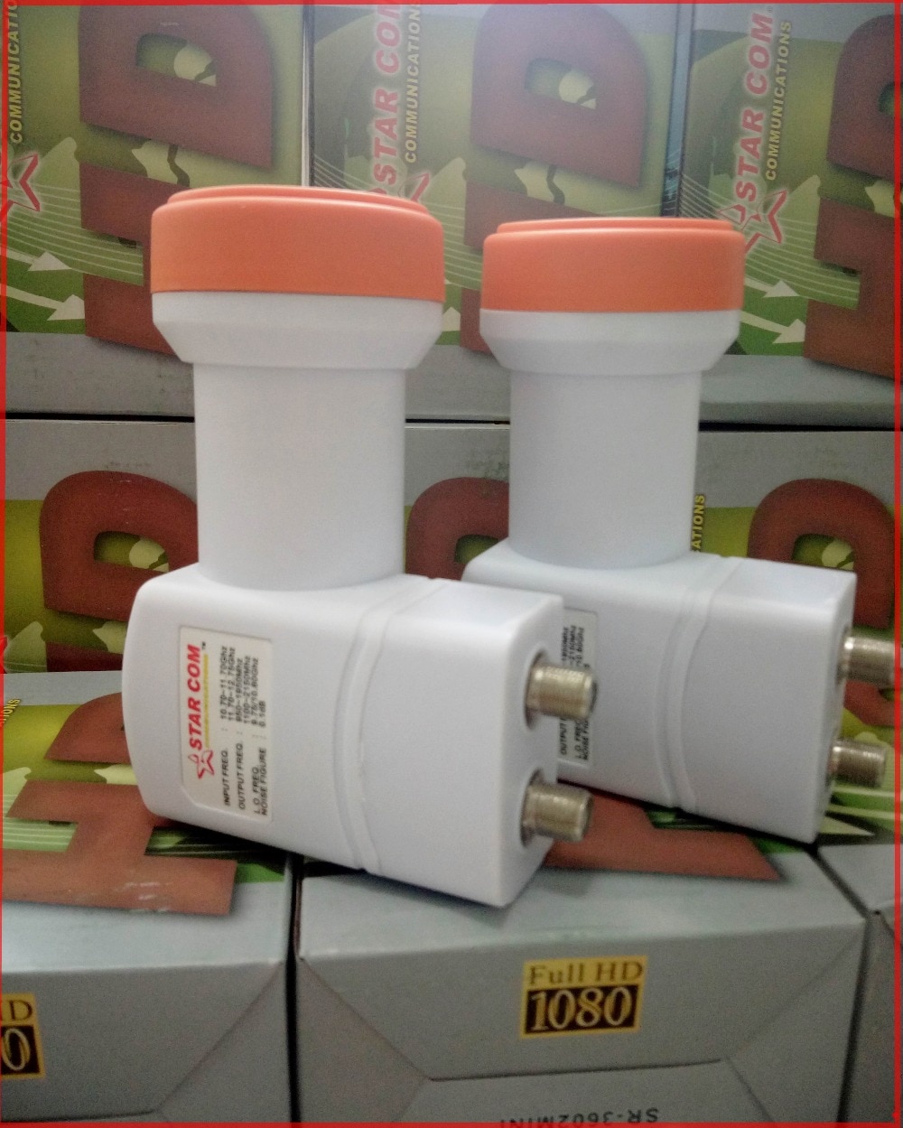 Starcom twin lnb bästa signal digital full hd universal ku band lnb