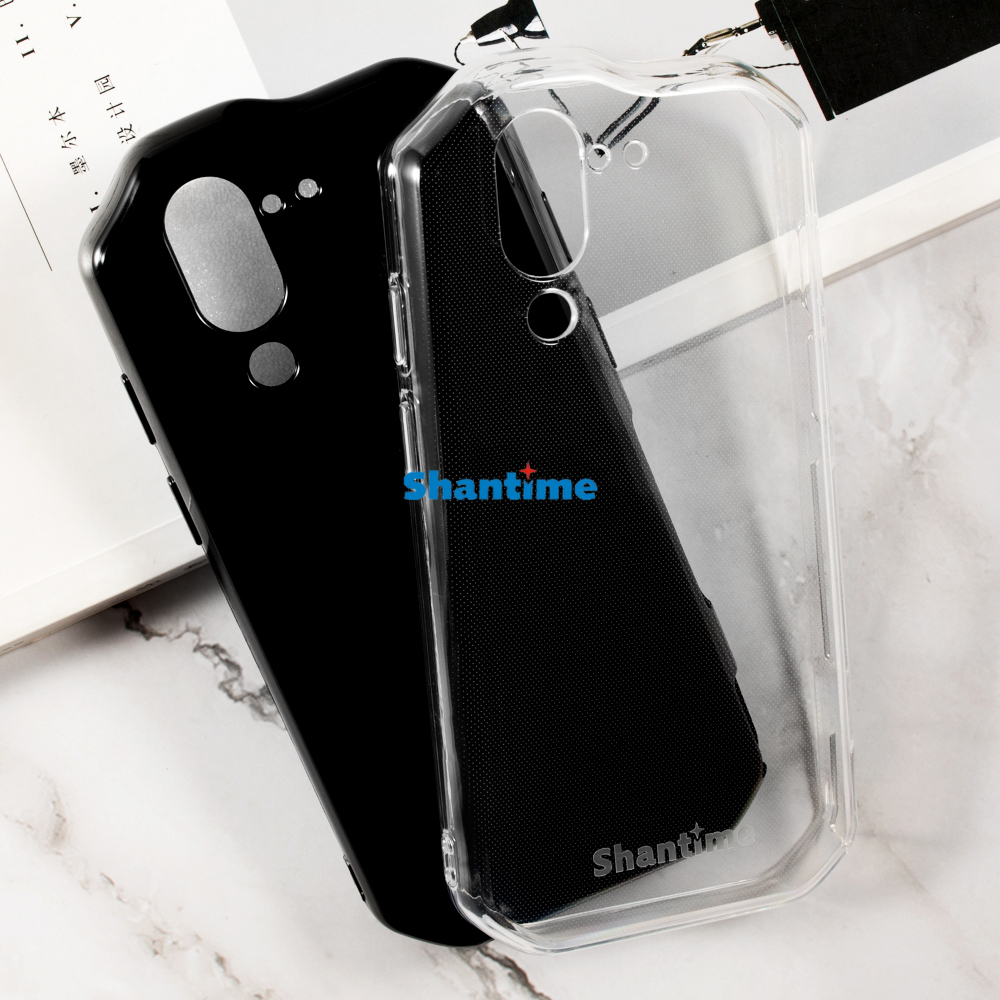 Soft Case + 2 Pack Tempered Glass Screen Protectors for CAT S60 Full-Body Protection