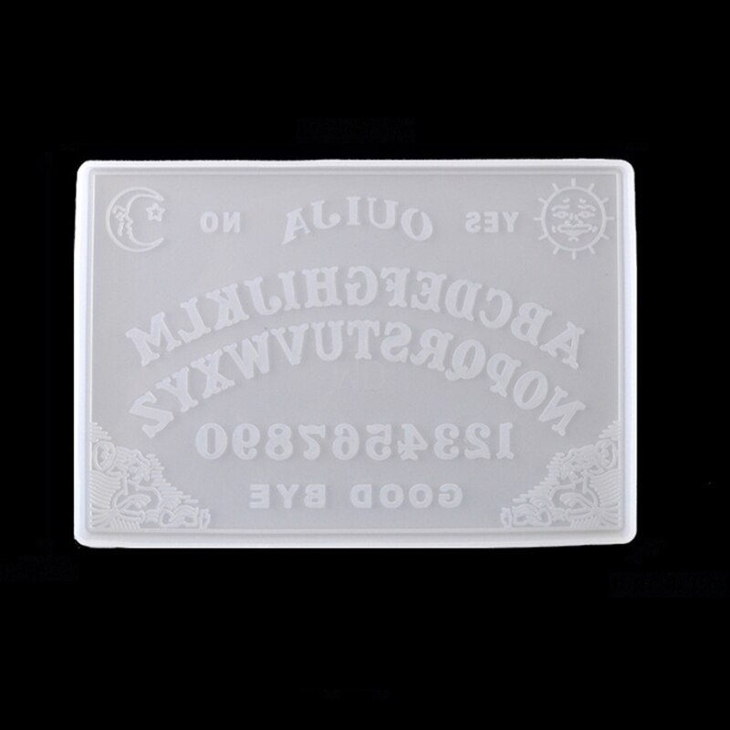 DIY Ouija- Board Planchette Resin Molds Gothic Ouija- Board Game Keychain Pendant Epoxy Silicone Mould Jewelry Making Tool: A