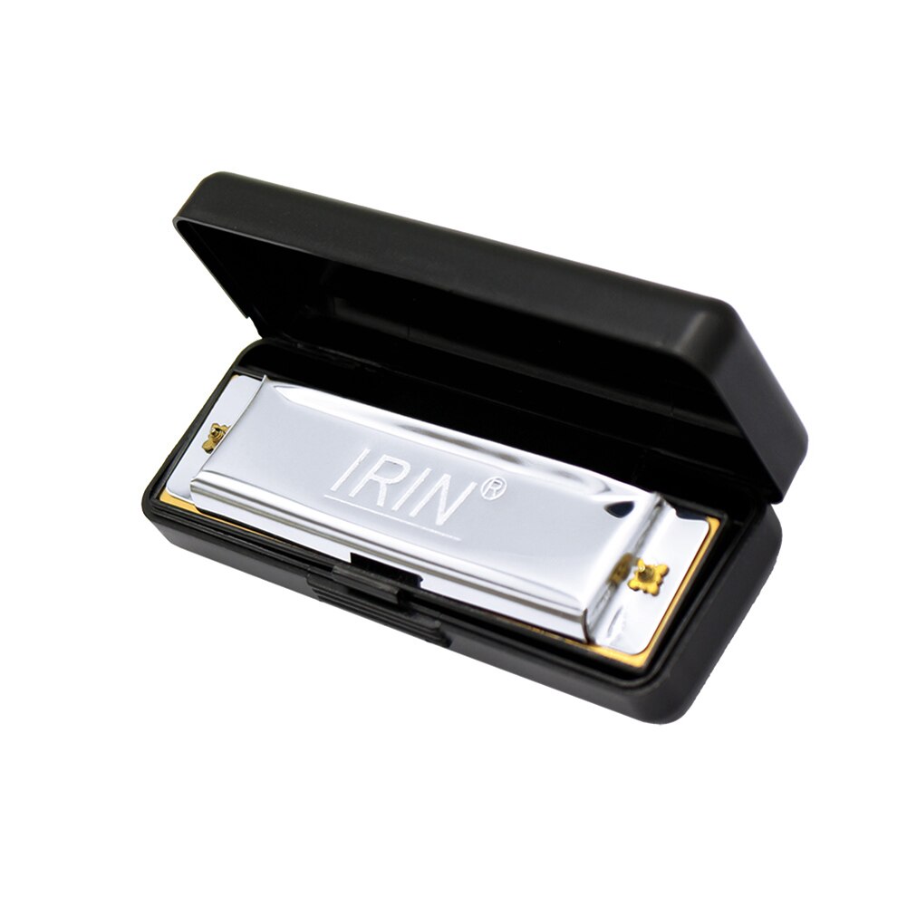 10-Hole 20-Tone Harmonica Bruce Jazz Rock Folk Muziek Harmonische Harmonica Gouden Zilveren Harp Instrument