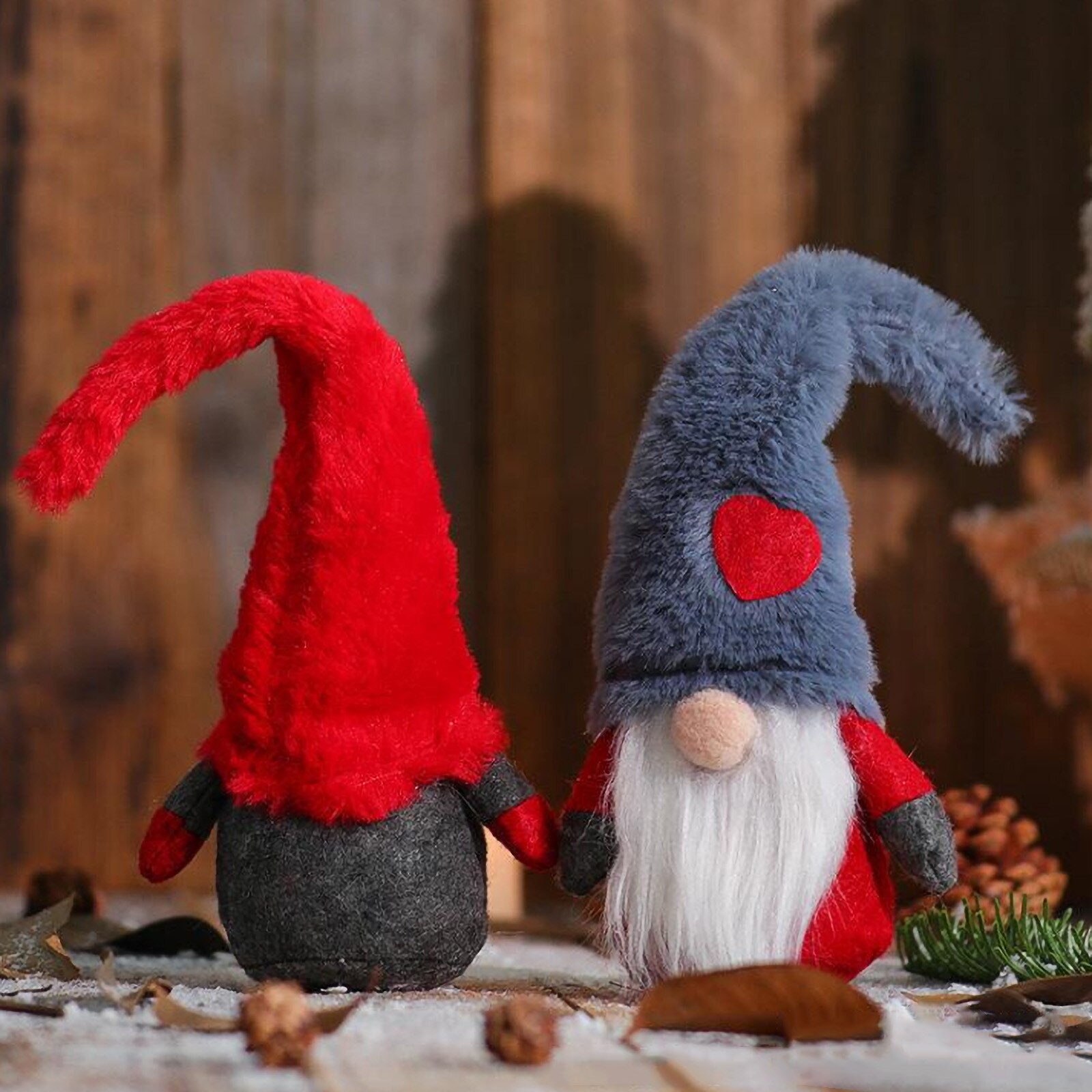 Valentine's Day Decorations Bedroom Living Room Desktop Decoration Standing Post Valentine's Day Decoration Faceless Doll