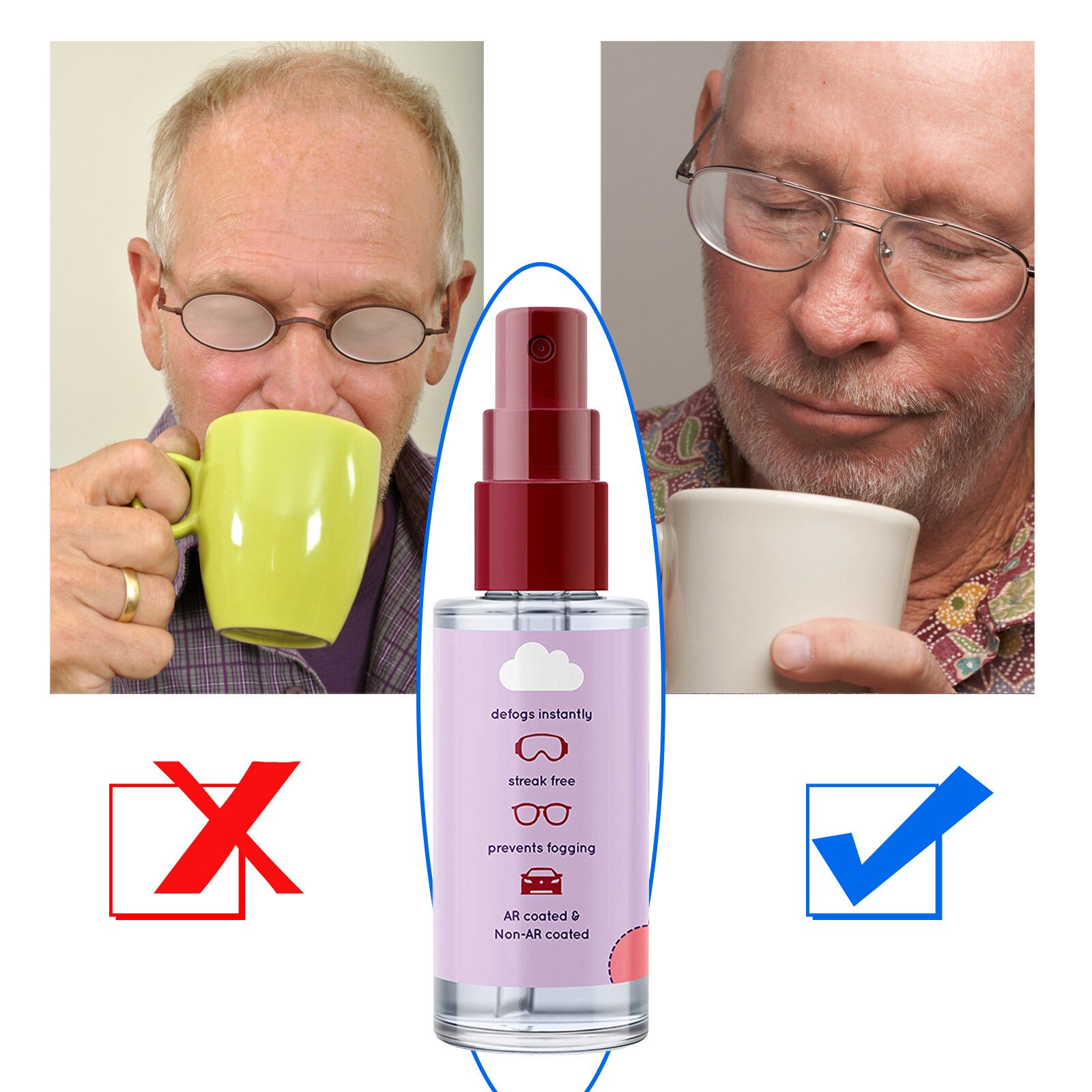 Anti-fog Fine Coating Spray Portable Goggles Mask Lens Car Glass Eye Glasses Window Prevent Fog Dustproof Outdoor Liquid Mist#Y2