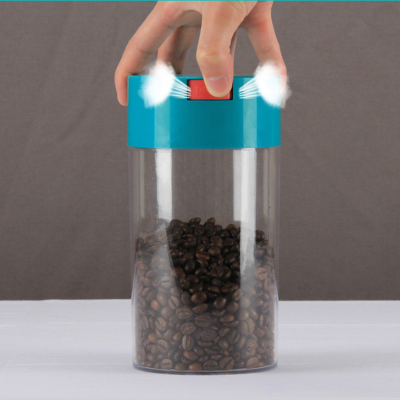 Vacuum Airtight Can Food Storage Container Plastic Kitchen Dried Fruit Box Multigrain Tank Kit Bottle Jars Sealed Coffee Grains