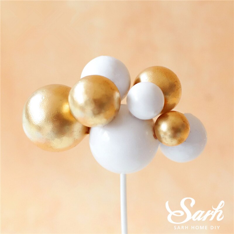 Nobele balletmeisje taarttopper voor verjaardagsfeestjes gouden haarbalboog dessertdecoratie babyshower kind bakken liefde