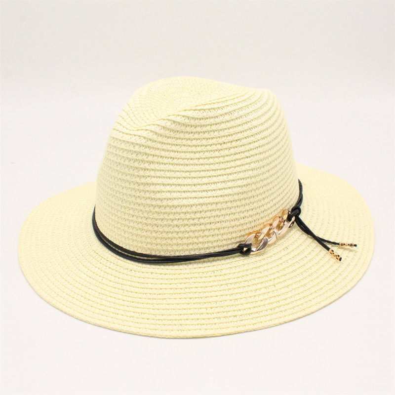 Naiset luonnollinen leveä lieri burr raffia olkihatut hapsut naiset tavallinen suuri ranta kesä aurinkolakit iso olkihattu chapeau: Maito valkoinen