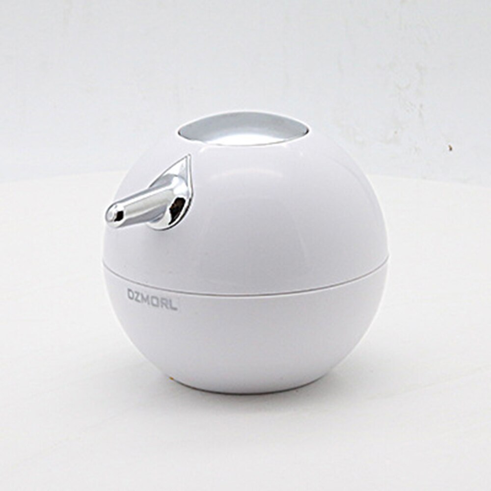 380ML Spherical Soap Dispenser Lotion Sanitizer Dispenser Bottle with Rust Proof Stainless Steel Pump for Kitchen Bathroom: White