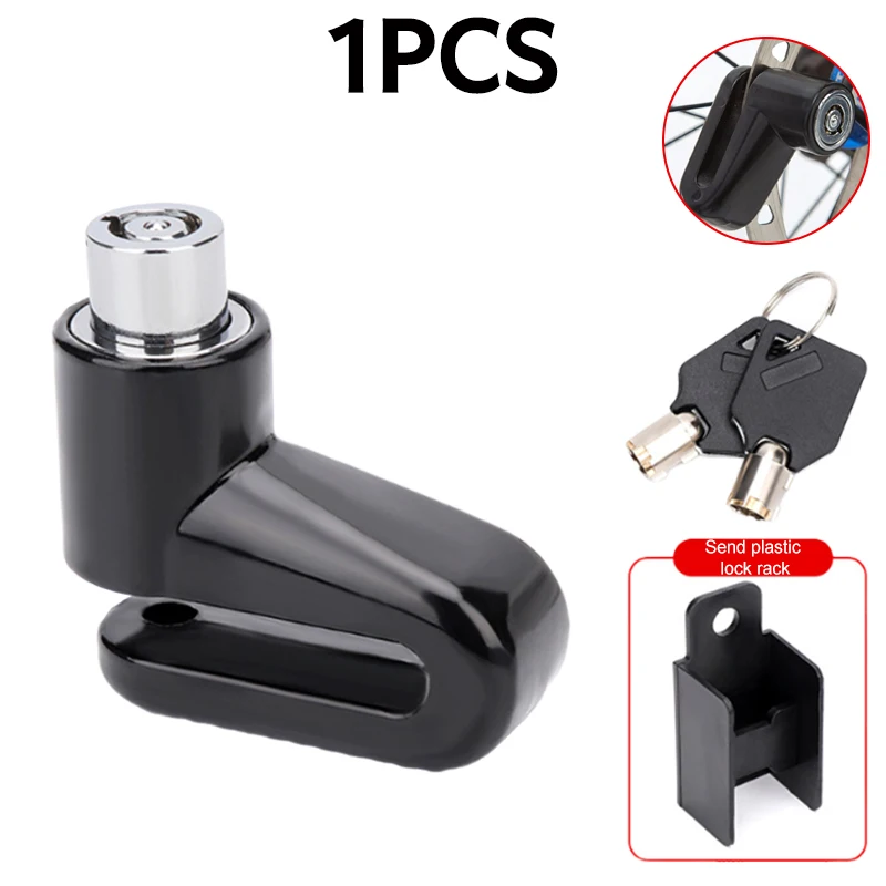 Beveiliging Antidiefstalslot Fietsschijfremslot Fiets Motor Mini Antidiefstal Draagbaar hangend remslot van aluminiumlegering: Army Green