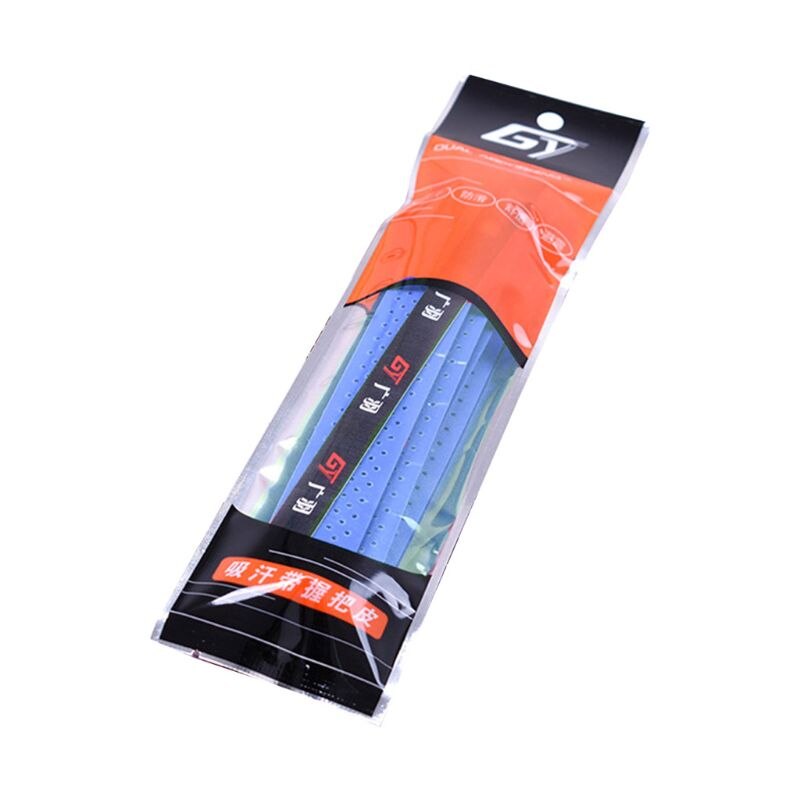 Sports Tennis Badminton Handle Winding Straps Thickened Non-slip Sweat-absorbent E5BD: Blue