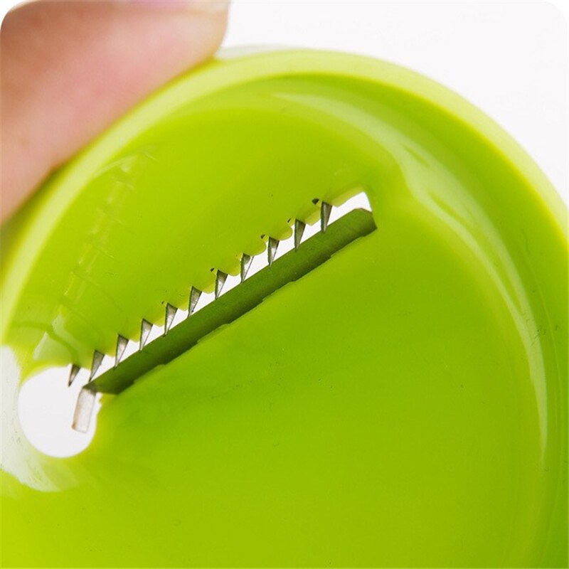 1pc kjøkken gadget trakt grønnsak gulrot reddik kutter strimle slicer spiral enhet kjøkken tilbehør kjøkken varer kjøkken. q