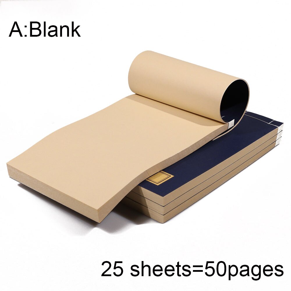 1piece,Chinese Traditional Style Writing Book,Calligraphy Writing Xiao Kai Book: A-25sheets