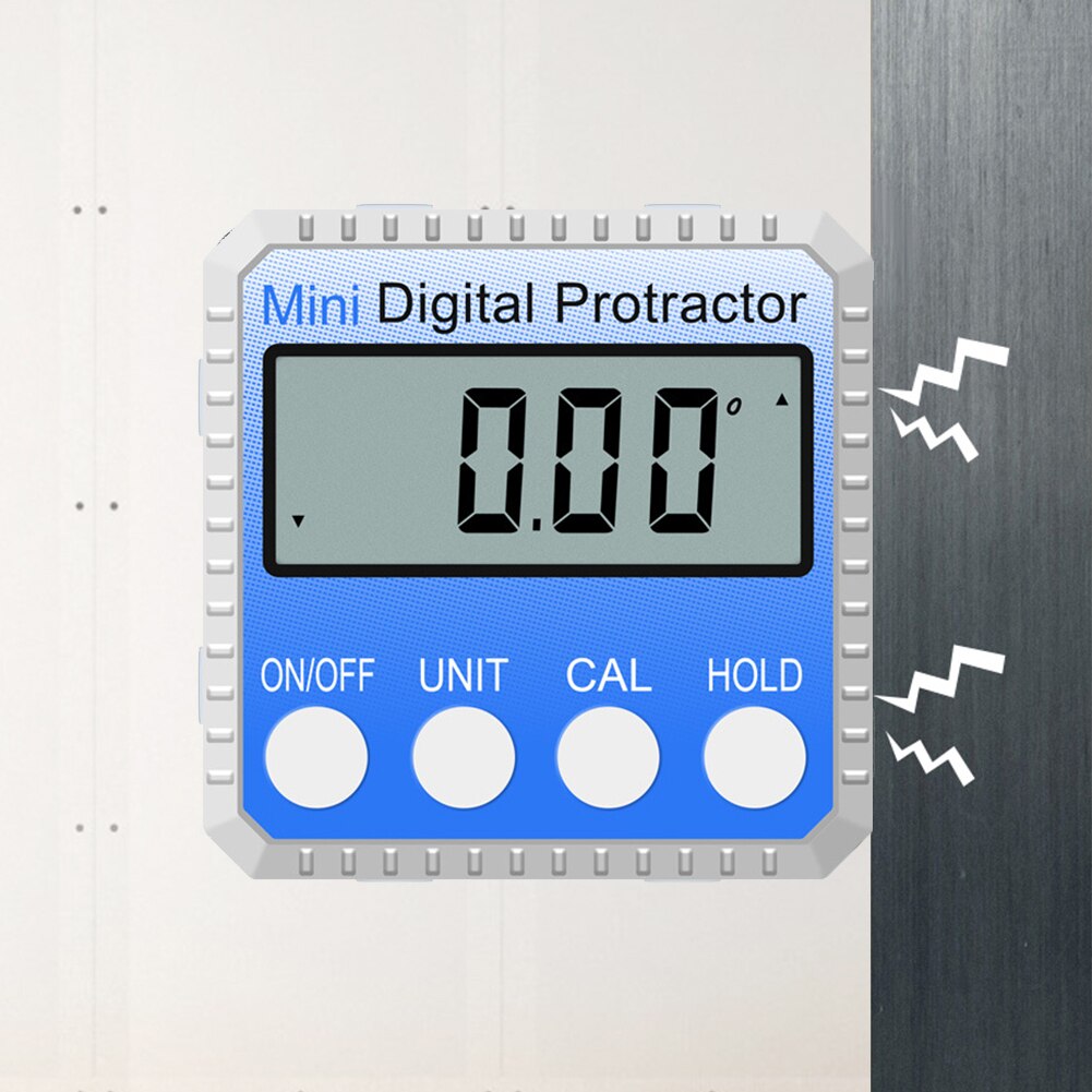 360 Mini Digital Protractor High Precision Electronic Goniometer Inclinometer Digital Level Angle Finder Angle Measurement Box