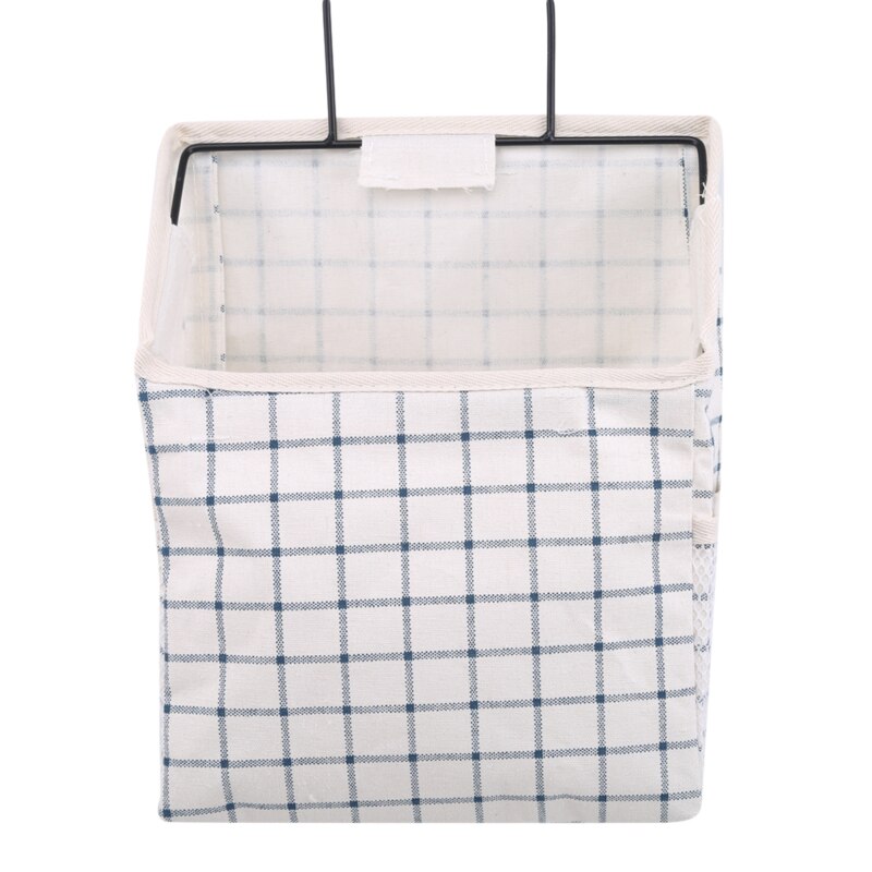 nuovo reticolo sospeso Deposito Borsa comodino Organizer per la conservazione dormitorio rubrica portariviste portariviste con tasca per gancio: 5
