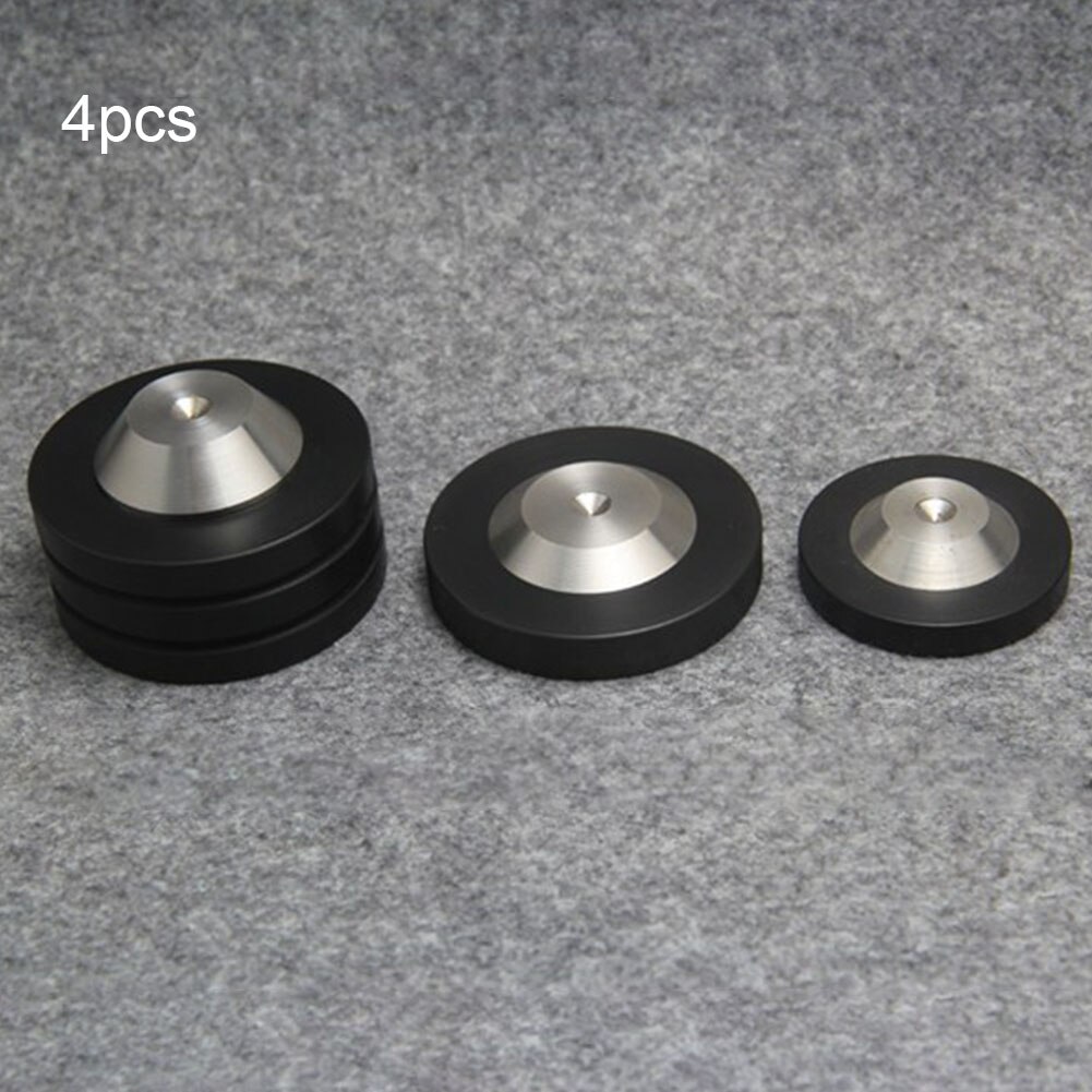 4pcs Accessories Mini Replacement Sound Floor Stands Isolation Mounts Speaker Spike Base Pad AMP DAC Feet Improve CD Shockproof