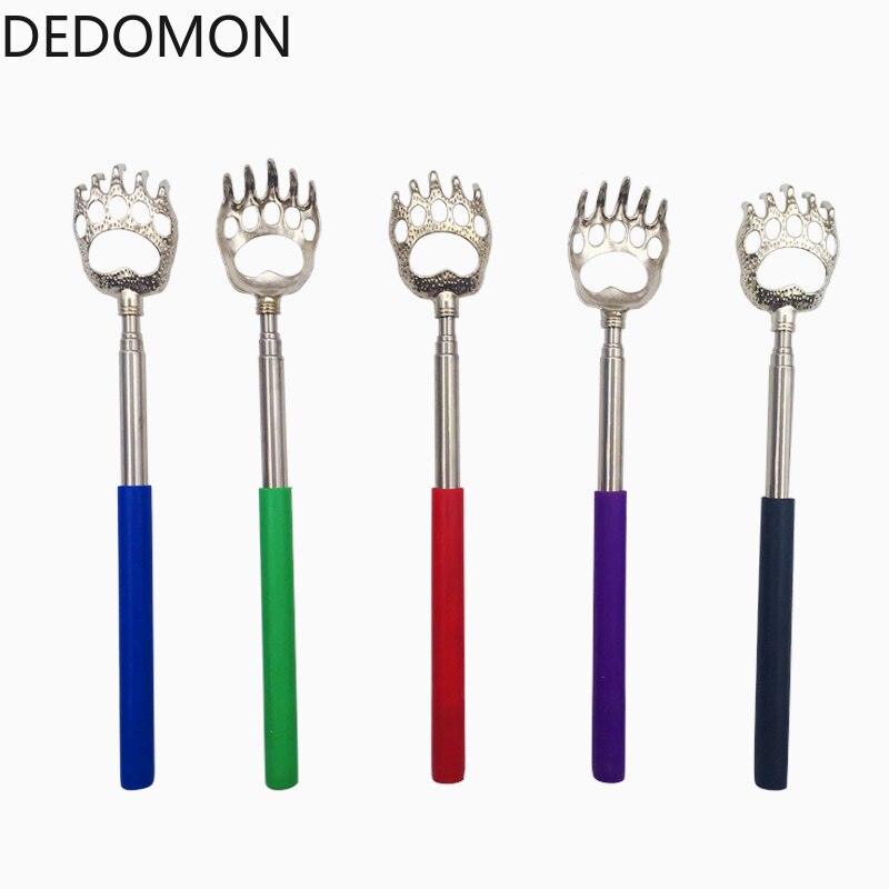 Telescopic Anti Itch Back Scraper Scalp Massager Back Scratcher Massager Claw Clip Extendable Telescoping Itch Scratching Hackle