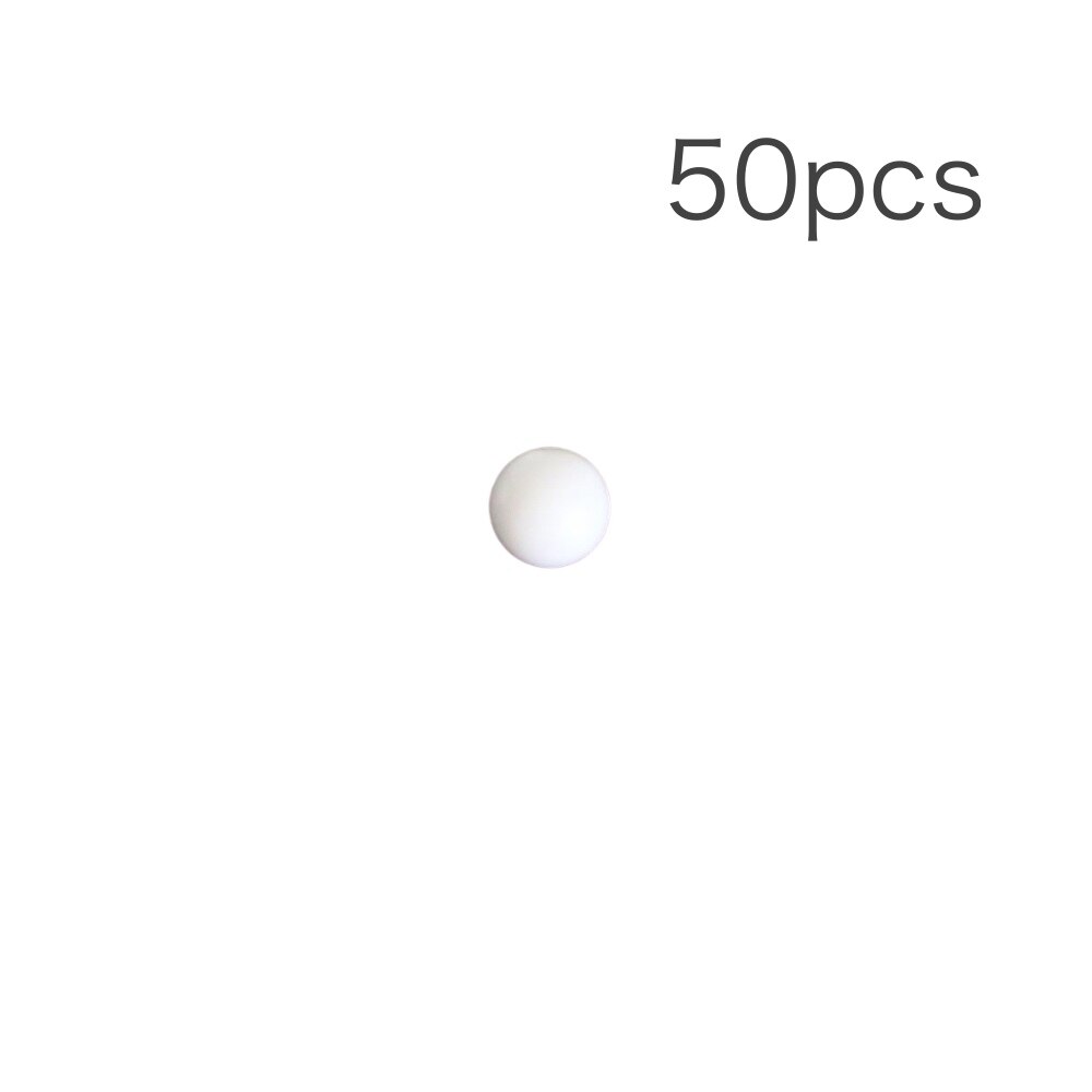 Sfere in plastica solida Delrin (POM) da 8mm 50 pezzi per componenti valvole, cuscinetti, applicazione Gas/acqua