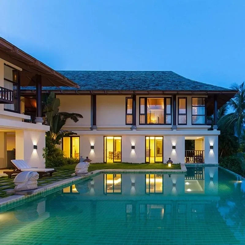 LED Wandlamp AC110V-220V Outdoor Bewegingssensor Licht Waterdichte Wandlamp Veranda Tuin Woonkamer Straat Trap Verlichting