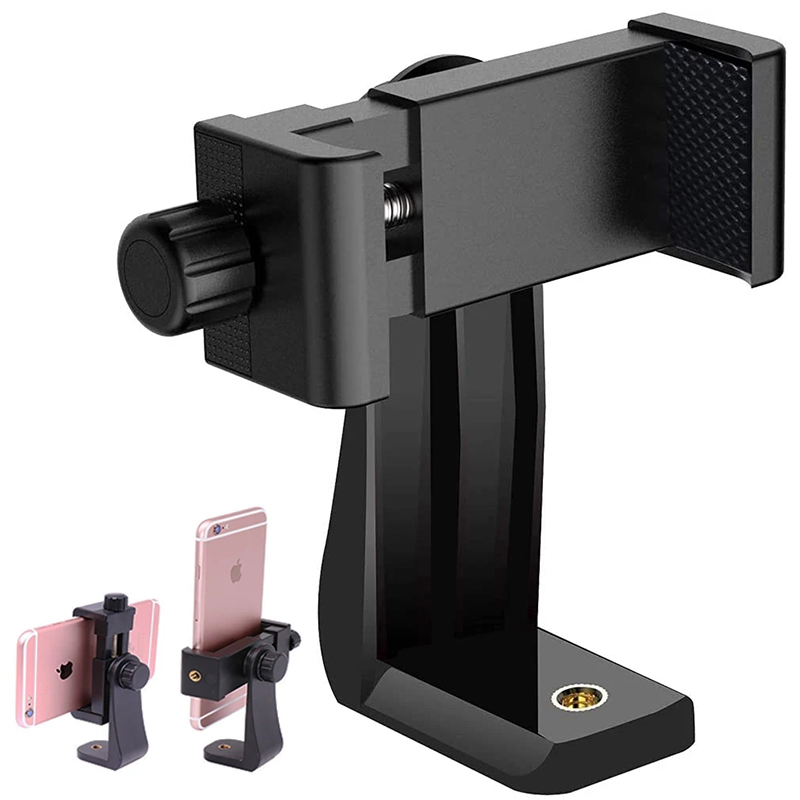 Uniwersalny uchwyt na telefon komórkowy 360 stopni kompatybilny ze wszystkimi uchwytami na telefon z śrubą 1/4 Adapter statywu biurkowego do iPhone'a 15
