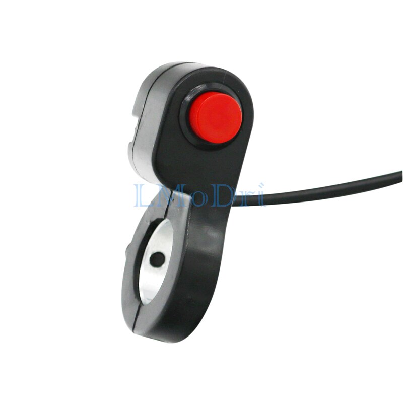 Lmodri motorcykelkontakt hornstarter dræbeknap e-cykelmotor enkeltafbrydere 7/8 " styr universal