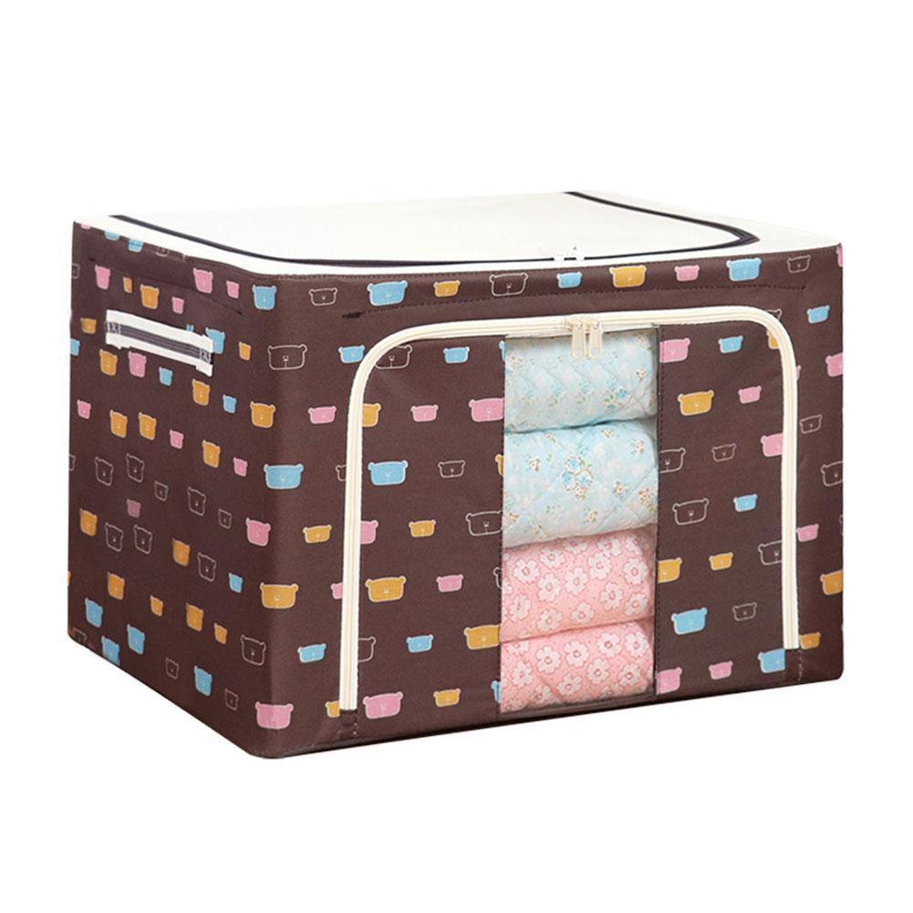 Oxford Fabric Clothes Storage Box Underwear Foldable Organizer Household Laundry Finishing Wardrobe Toy Storage Cabinet
