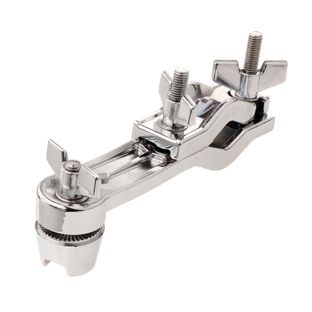 Chrom Clamp Halter Clamp Trommeln Set Universal Percussion Stehen Befestigung