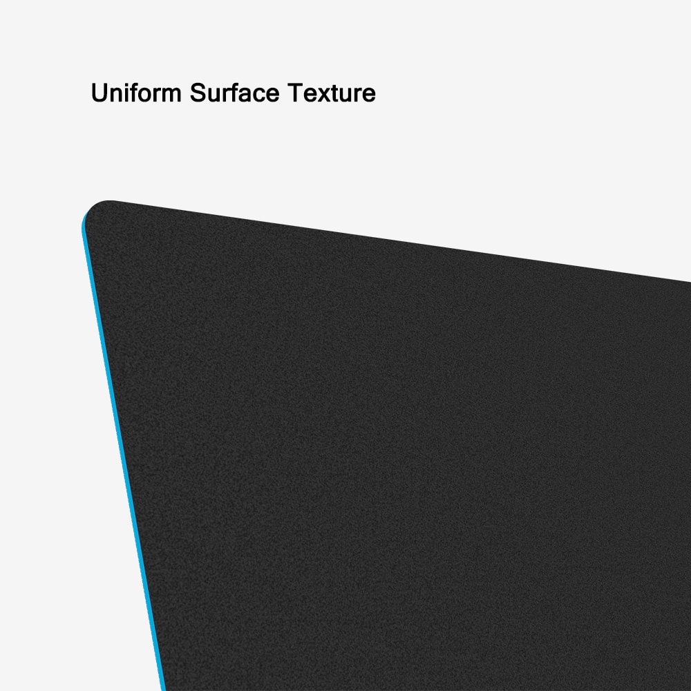 Matte Resin surface Mouse Pad Semi-hard Smooth Mousepad Soft Silicone Anti-slip Bottom Mat for Computer Games Precision Control