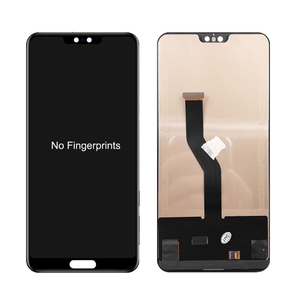 Pantalla de 6,1 pulgadas para Huawei P20 Pro, marco de pantalla LCD, montaje de digitalizador con pantalla táctil para Huawei P20 Pro CLT-L09 CLT-L29 pantalla LCD: Negro