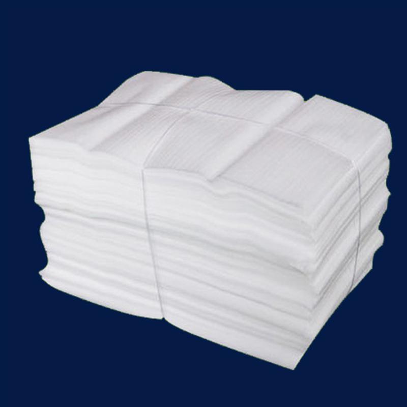 100 stuks schuimfolie epe gecoate parelkatoenen schuimzak schokbestendig en onbreekbaar schuimzakjes -25 x 30cm( wit)