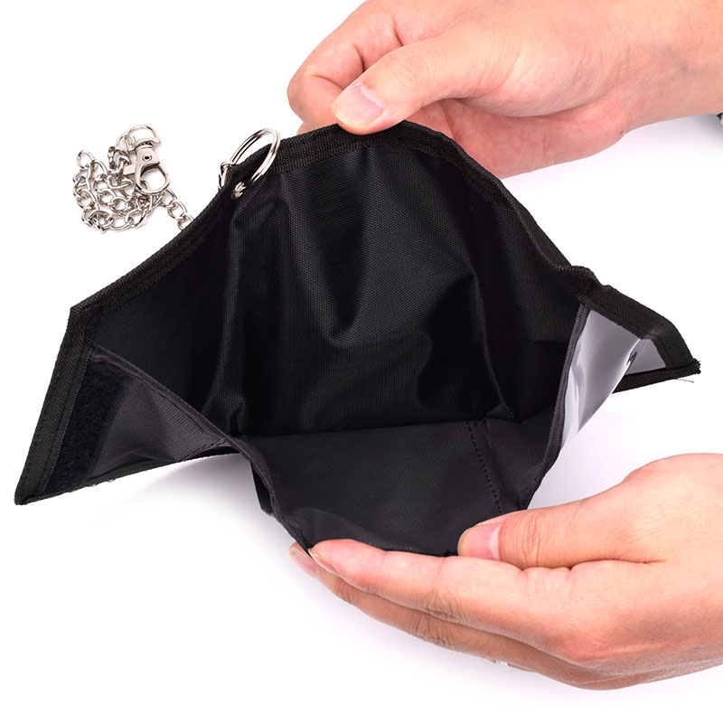 Schlüssel anhänger Brieftasche für männliche Männer Frauen junge Neuheit Geld Tasche Anti-Diebstahl-Kette Geldbörse Reiß verschluss Ich würde-Karten Halfter Tasche freundlicher