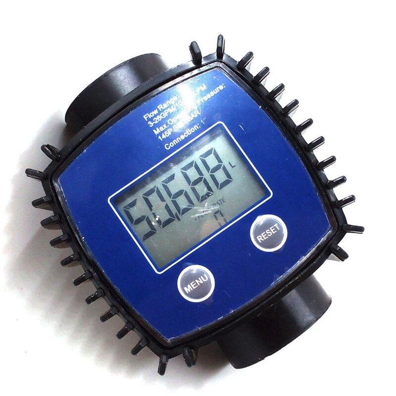 Digital Turbine Flow Meter Water Turbine Diesel Oil Fuel Meter for Measuring Gasoline Flowmeter Gauge Chemicals Liquid Water