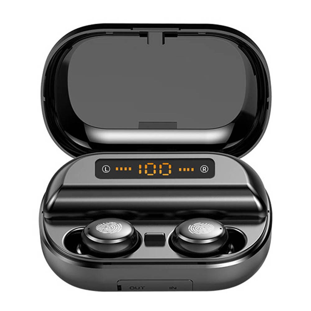 V11 TWS 5.0 Bluetooth 9D Stereo Earphone Wireless Earphones IPX7 Waterproof Earphones Sport Headphone With 4000mAh Power Bank