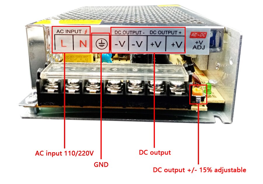 Fuente de alimentación de 12 V para lámpara de luz LED, transformador de cc 12 v, adaptador de fuente de alimentación conmutada de 12 V, 1A, 2A, 3A, 220V, 12 V, 2A